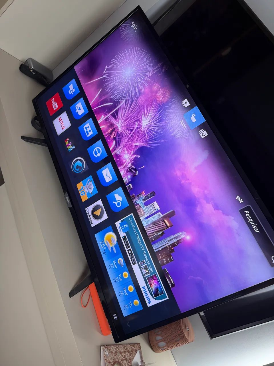 SMART TV PHILLIPS 43 POLEGADAS - Foto 3