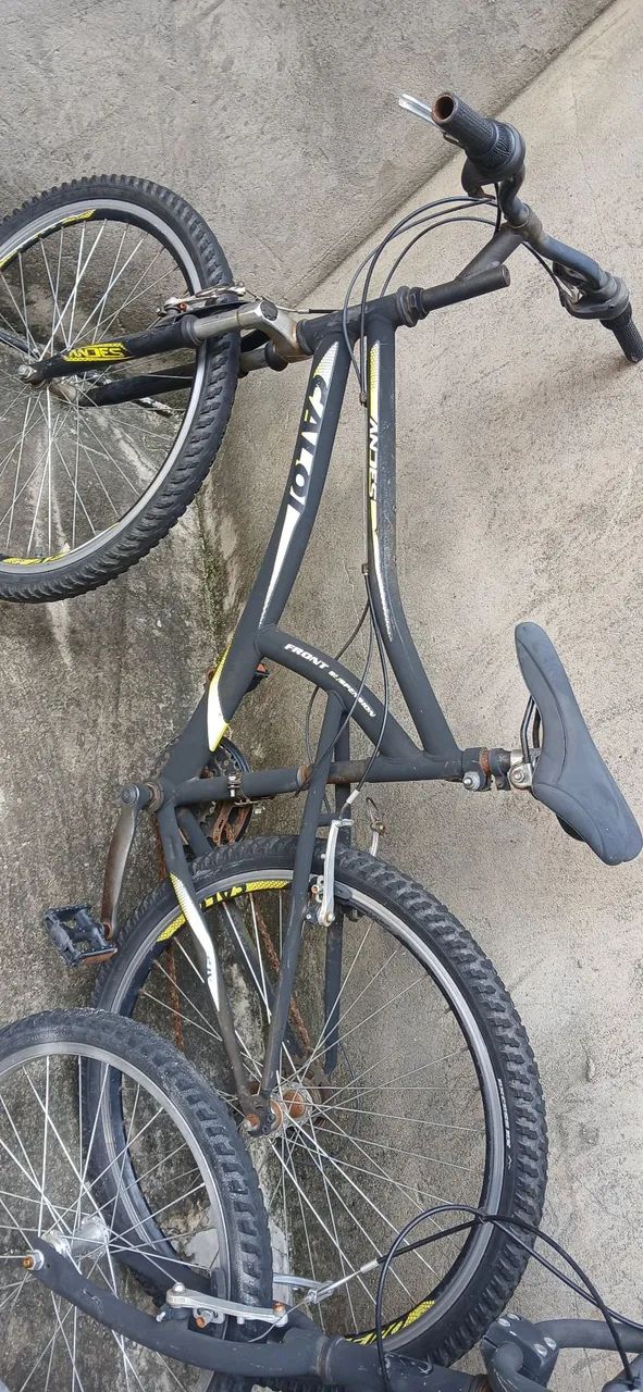 bicicleta aro 26 e cross aro 20