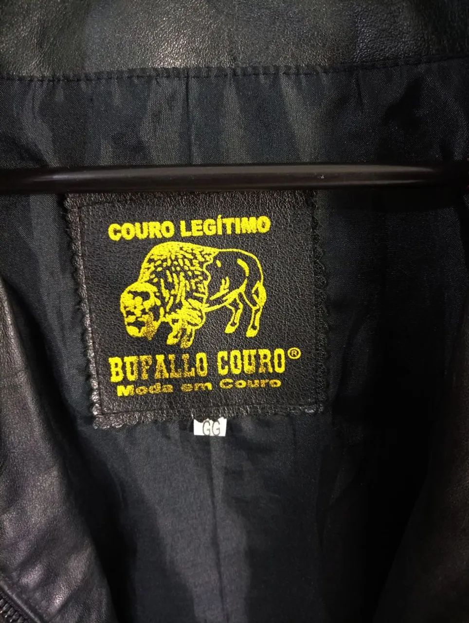 Jaqueta couro legítimo masculino  - Foto 5