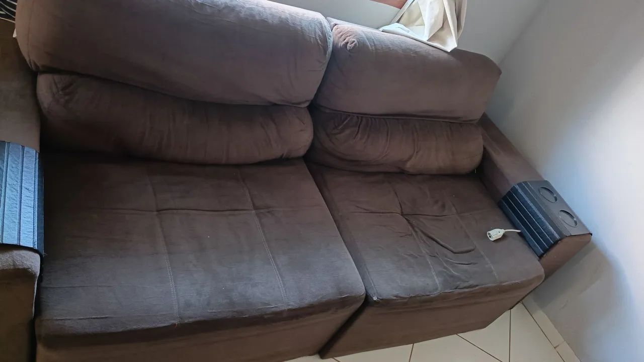 Sofá retrátil usado - Foto 2