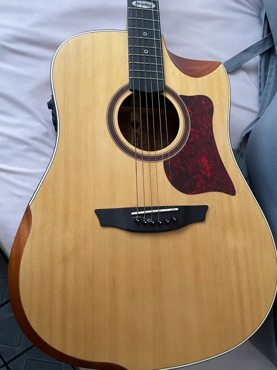 Violão strimberg com efeitos  - Foto 5