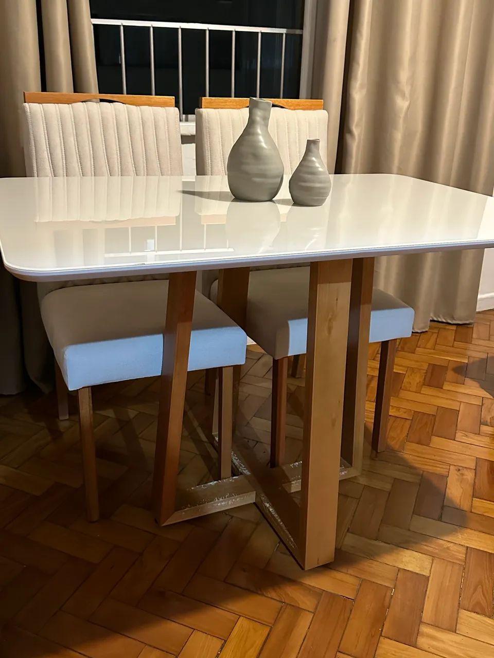 Mesa de jantar com 4 cadeiras - Foto 4