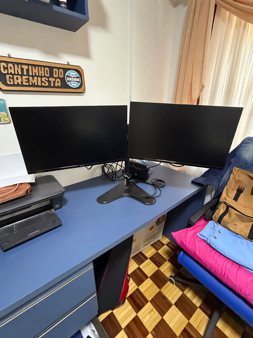 Monitores Dell 24 polegadas + braço articulado  - Foto 2