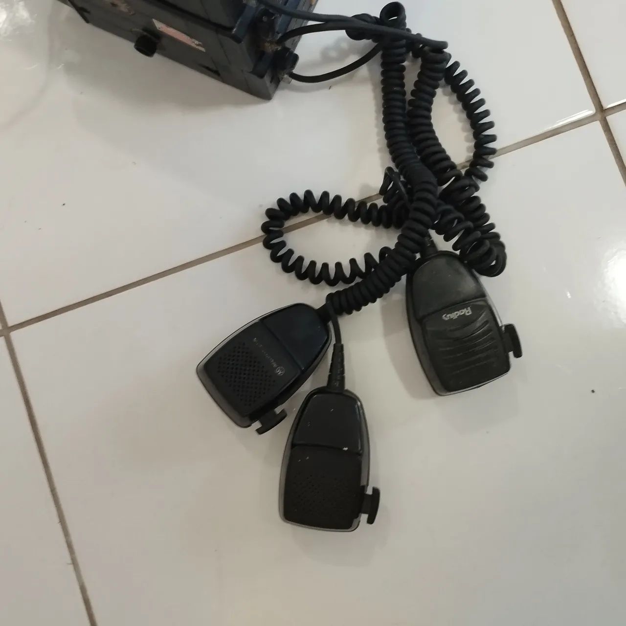 3 Rádios Comunicadores Motorola VHF M120 M130 usados NO ESTADO LEIA - Foto 4