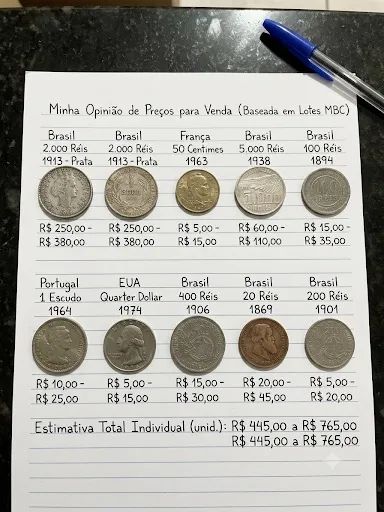 Moedas e Cédulas Antigas para Colecionadores - Foto 4
