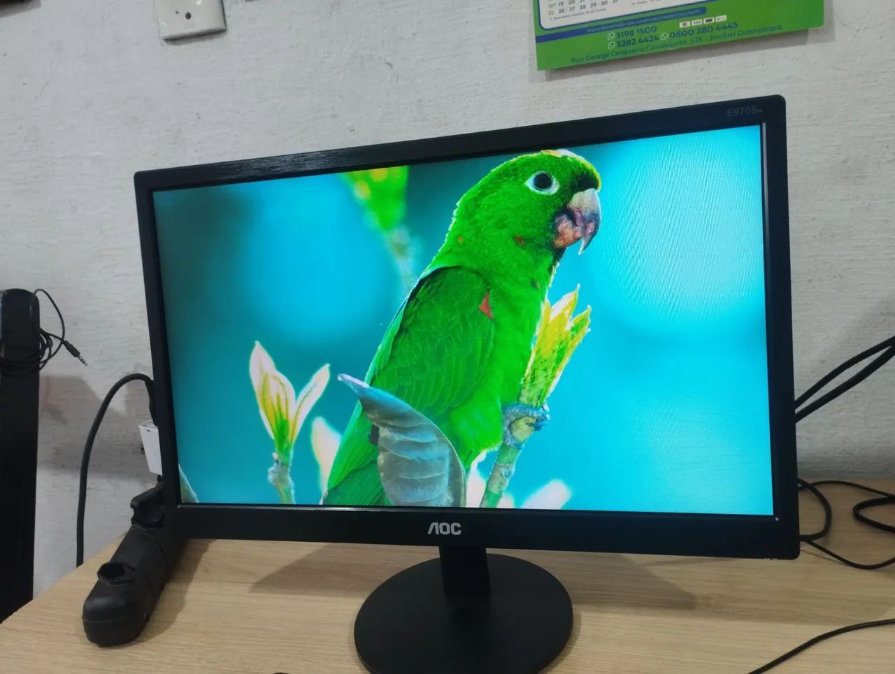 Monitor AOC 19 polegadas HDMI e VGA <br>Resolução 1920x1080 - Foto 2