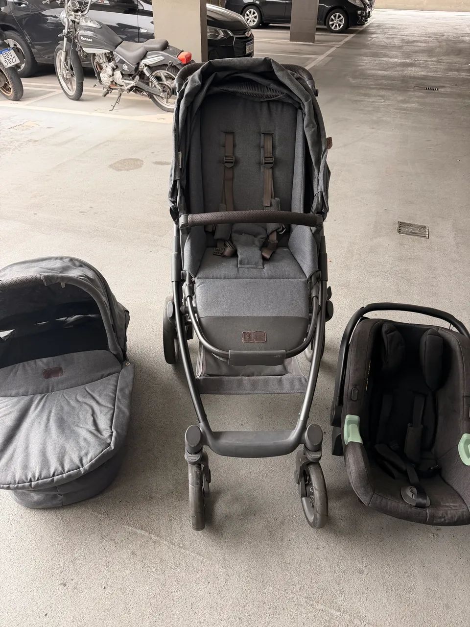 Kit Salsa 4 + bebê conforto Tulip ABC DESIGN 