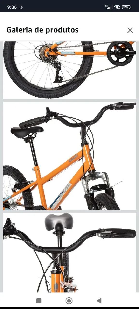 Bicicleta aro 20 Caloi snap  - Foto 2