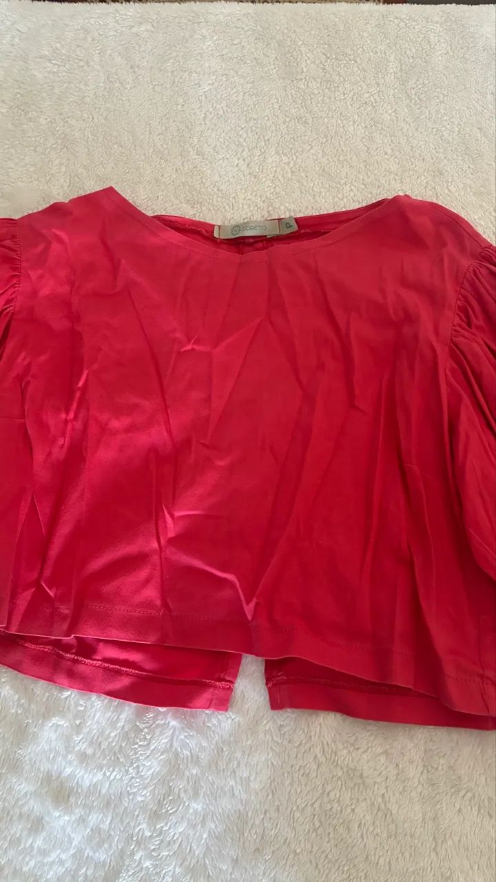 Cropped laranja 