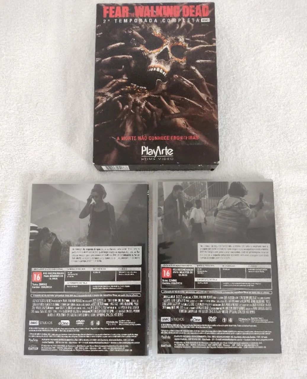 DVD Fear the Walking Dead - 1ª e 2ª Temporadas Completas - CDs