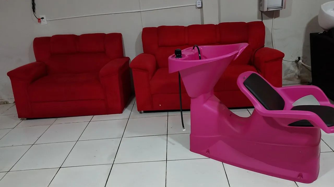 Lavatório cor de rosa  - Foto 3
