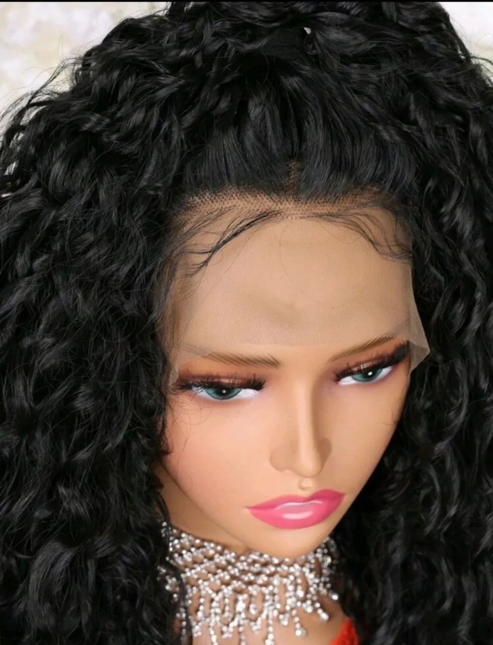 Peruca LACE WIG Cacheada 70 cm - Foto 5
