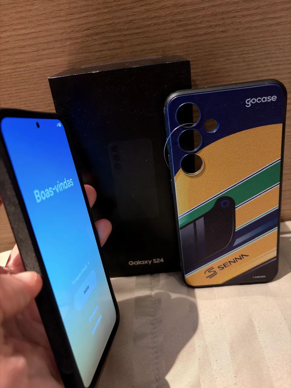 Samsung S24 256 GB com duas cases + Galaxy Buds 2 - Foto 5