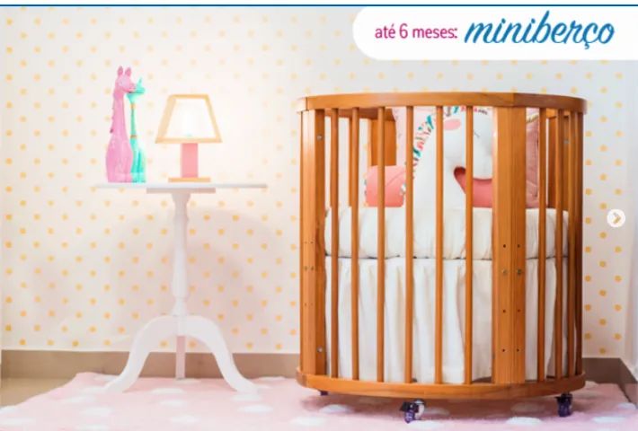 Quarto do Bebê - Poltrona, Cama Auxiliar e Berço - Foto 6