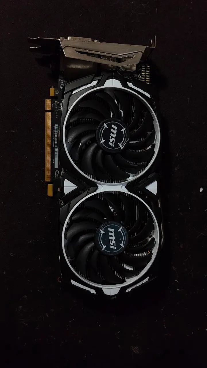 GPU MSI RADEON RX 570 ARMOR 4GB COM DEFEITO. - Foto 4