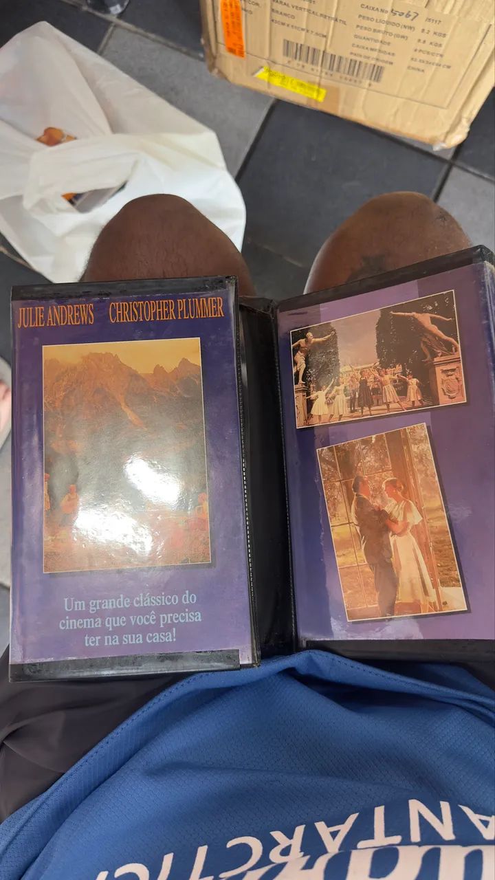 VHS DUPLO ORIGINAL A NOVIÇA REBELDE - Foto 3