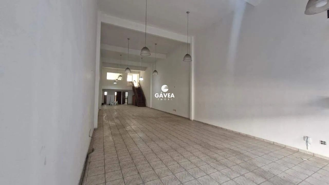 Loja para aluguel no Centro em São Vicente.