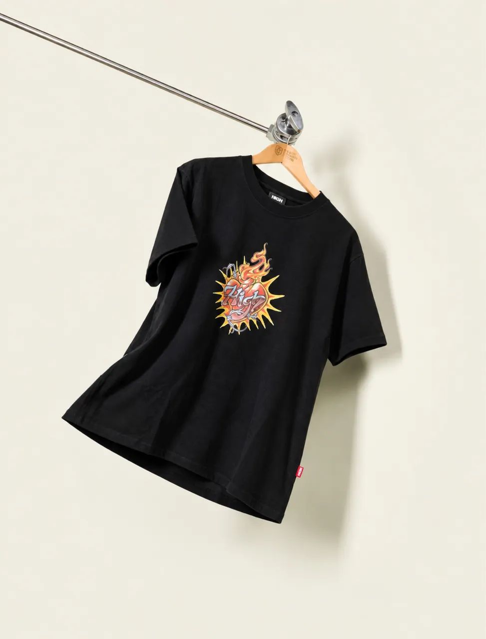 Camiseta High Sacred Black Oversized - Original