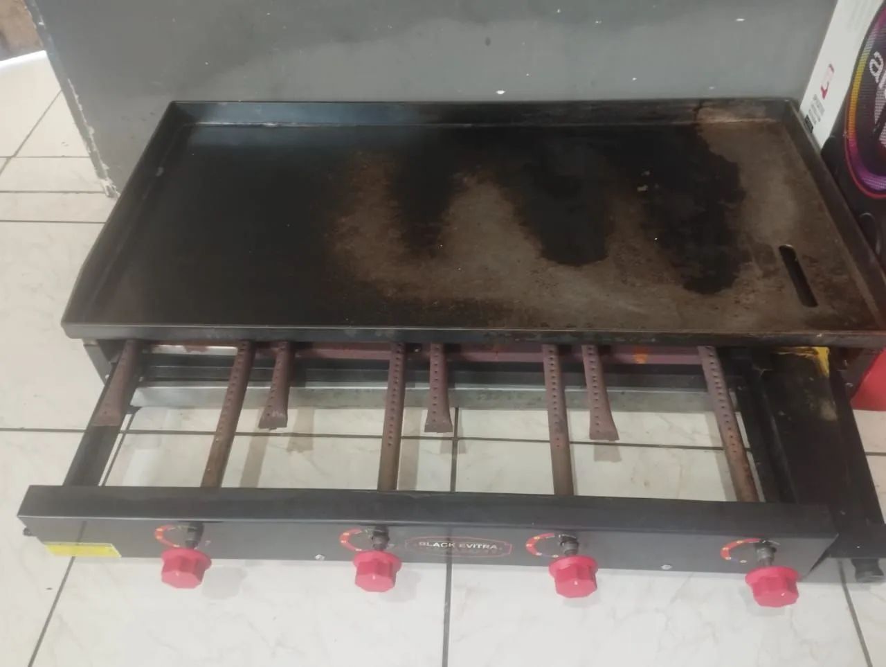 Chapa Profissional a Gás  - Foto 3