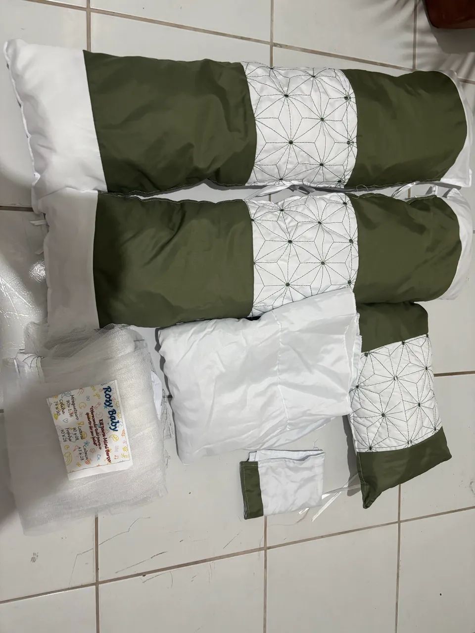 Kit para mini berço 