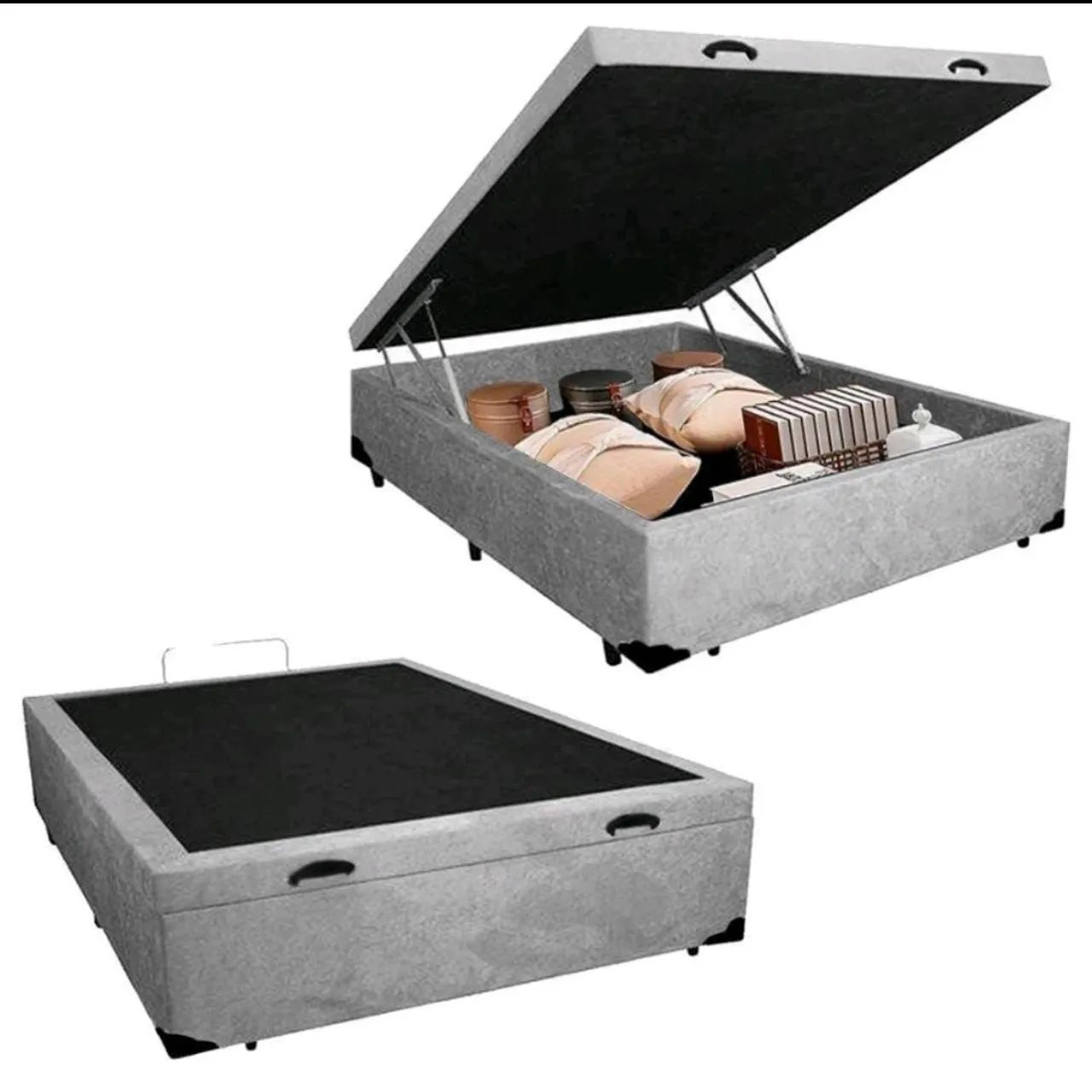 CAMA BOX BAÚ CASAL PROMOÇÃO 