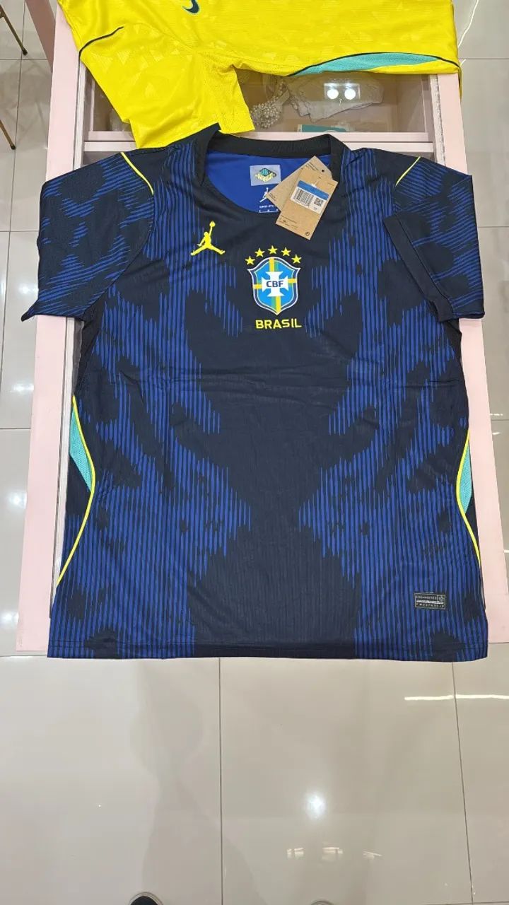 Camisa Brasil Azul 2026 Copa do Mundo - Foto 2