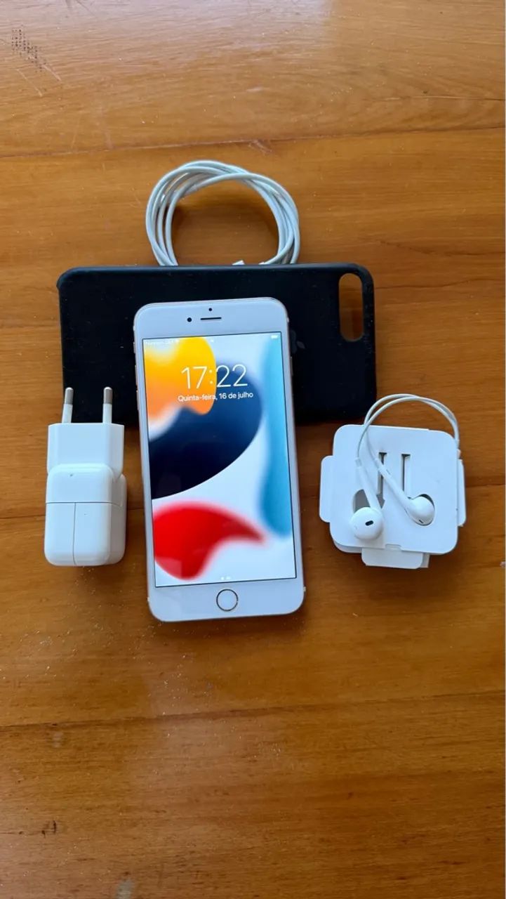 Iphone 6s plus rose gold 64gb e acessorios - Foto 2