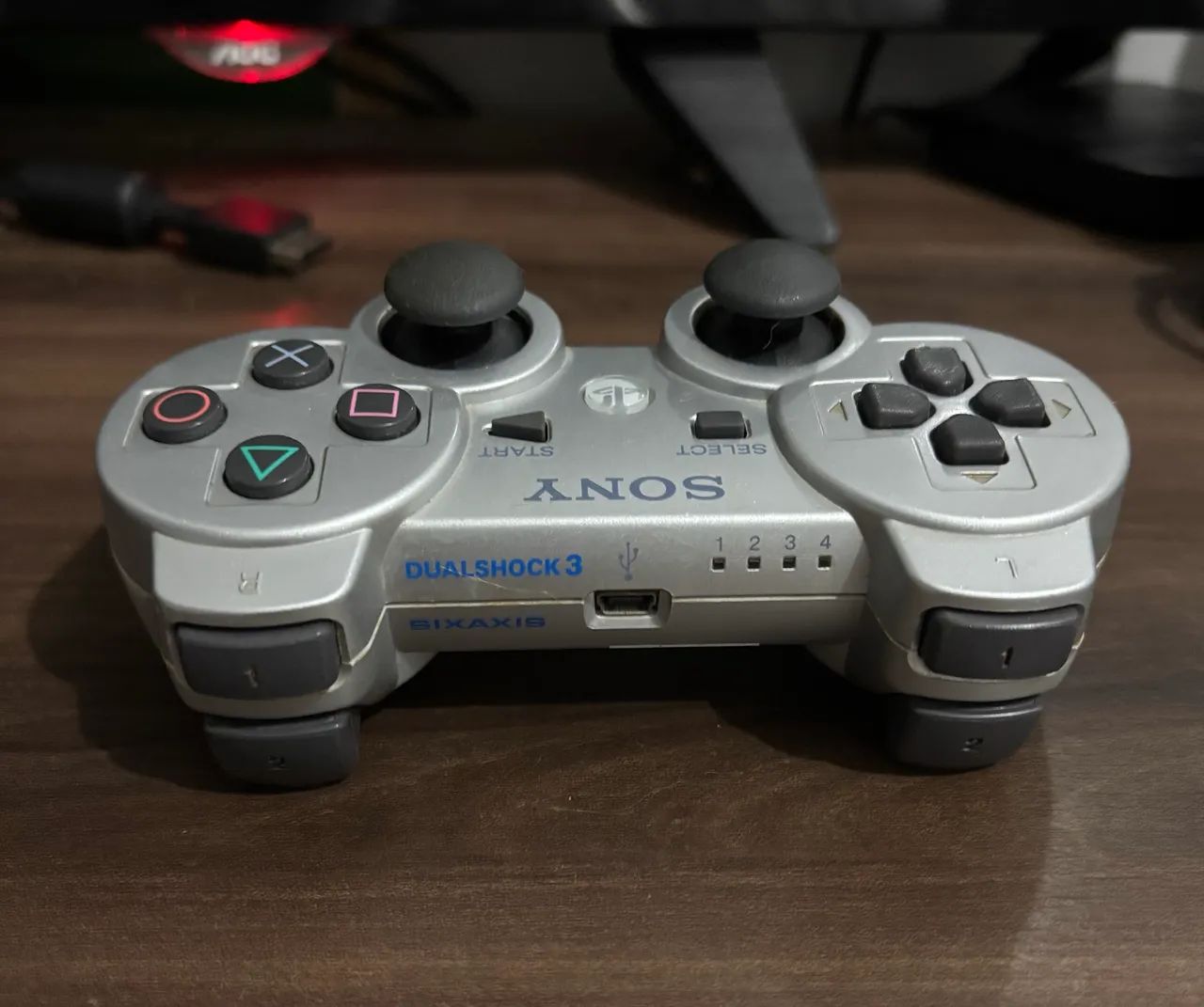 Controle PS3 Prata  - Foto 2