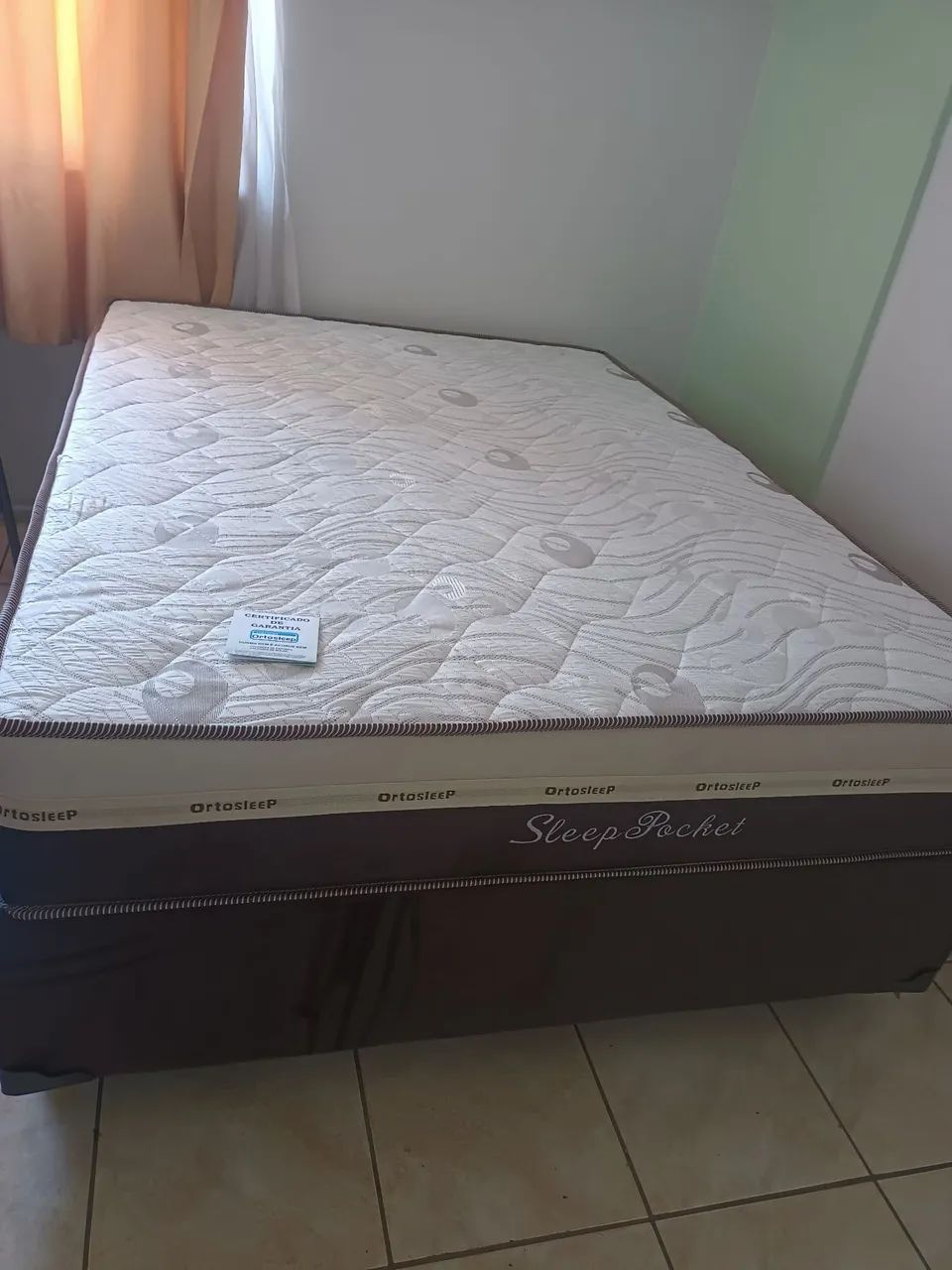 Cama casal com colchão molas ensacadas  - Foto 2