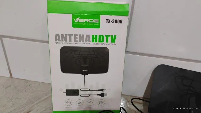 Antena Interna e Conversor Digital para TV - Foto 2