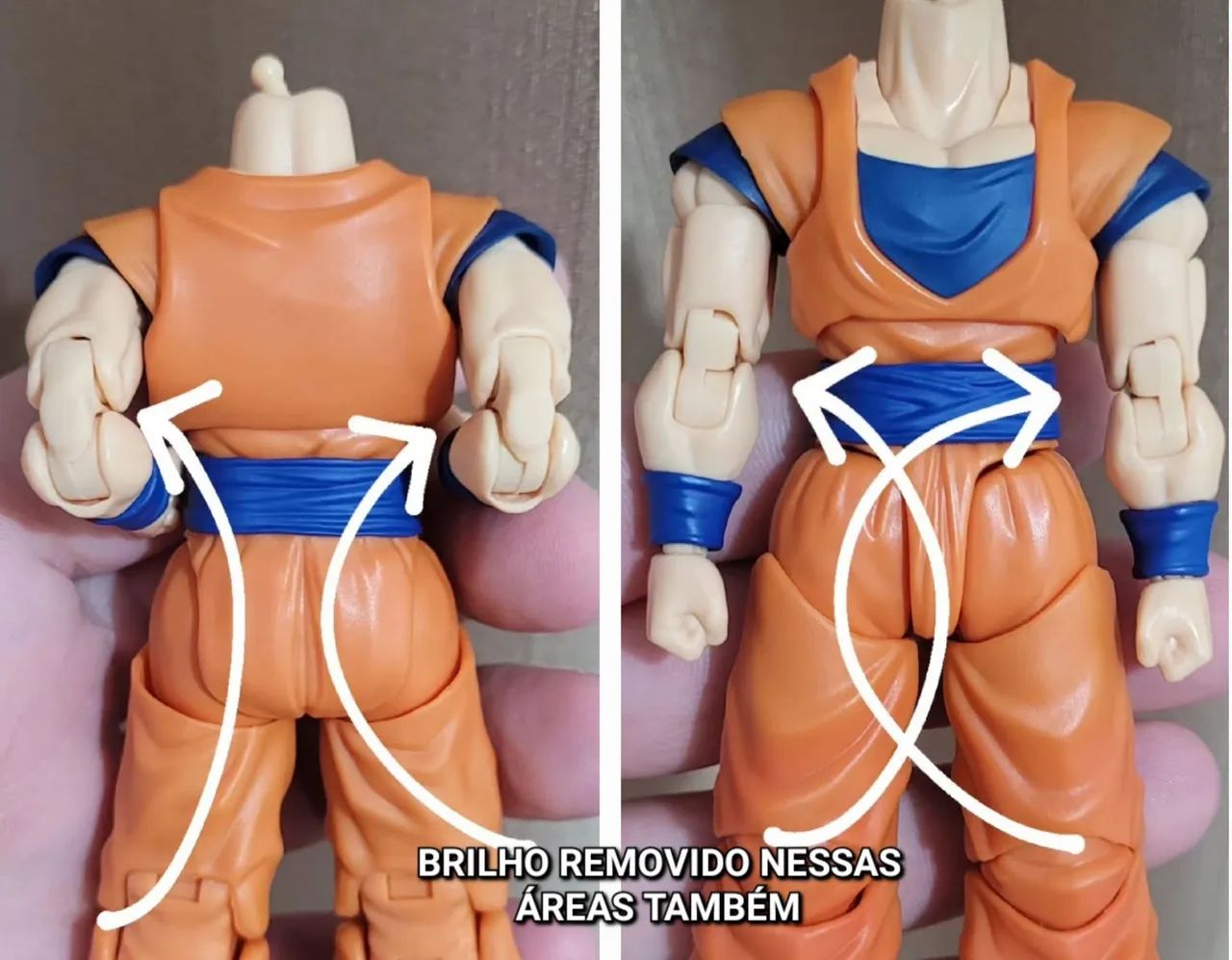 Goku DF com MOD Demoniacal Fit boneco Dragon Ball Z - Foto 5
