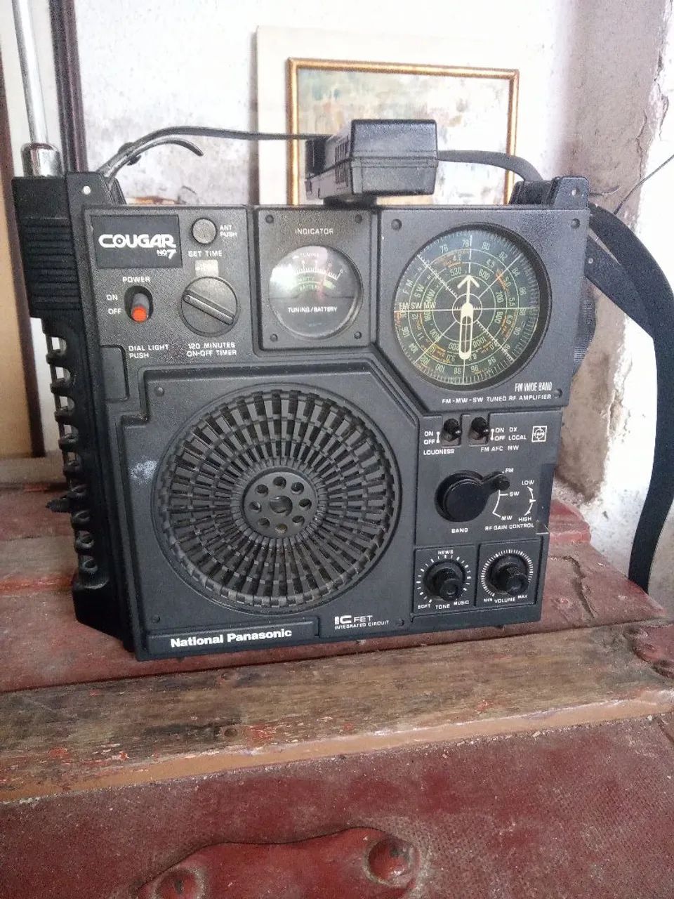Rádio Cougar n7,anos 70
