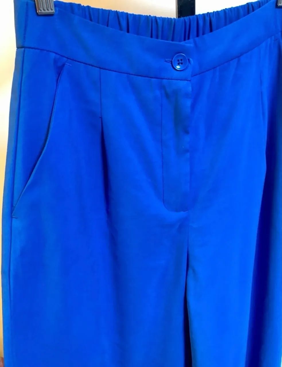 calça  azul cobalto alfaiataria - Foto 2