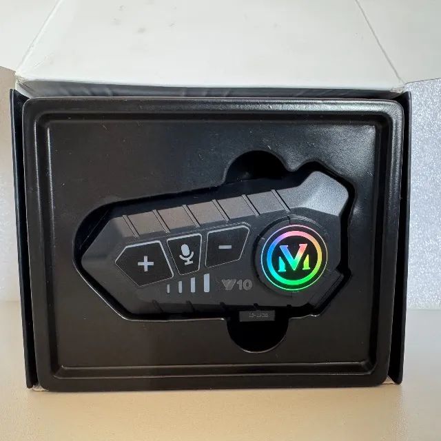 Fone de ouvido com microfone para capacete intercomunicador  - Foto 2