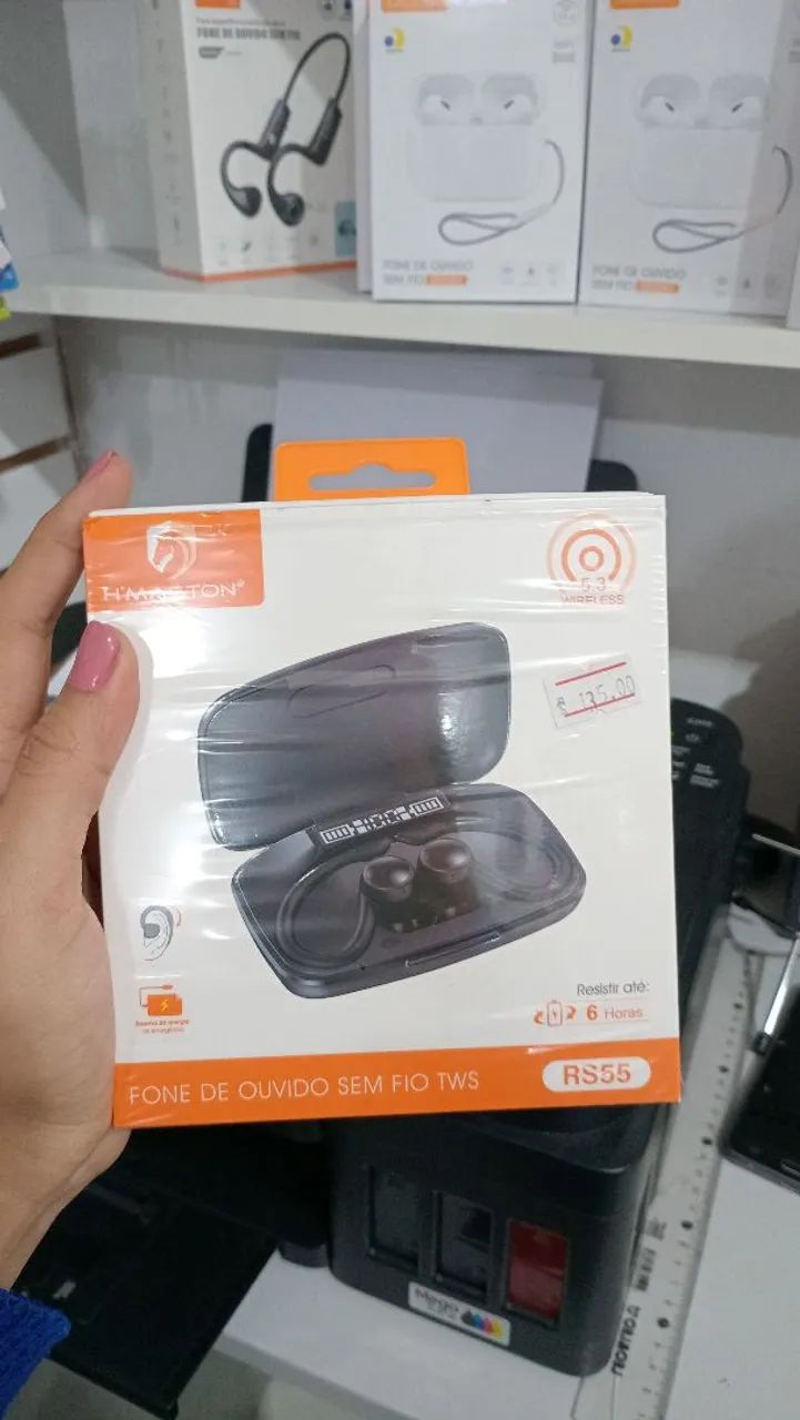 Fone de ouvido Bluetooth tws Rs55