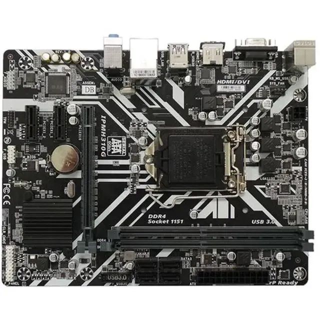 Placa mãe PCWare IPMH310g (Soquete 1151) para 8° e 9° geração - Foto 2