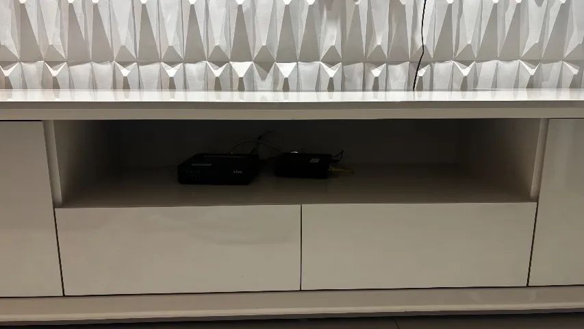 Rack Off-White Para a Sala  - Foto 3