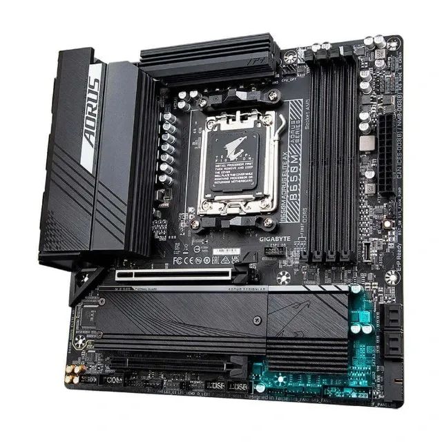 Placa mãe B650M AORUS ELITE AX | Envio OLX Pay - Foto 2