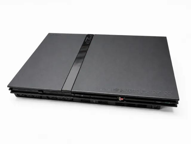 Videogame Playstation 2 Slim Desbloqueado Console com Jogos Controles e Memory Card - Foto 3