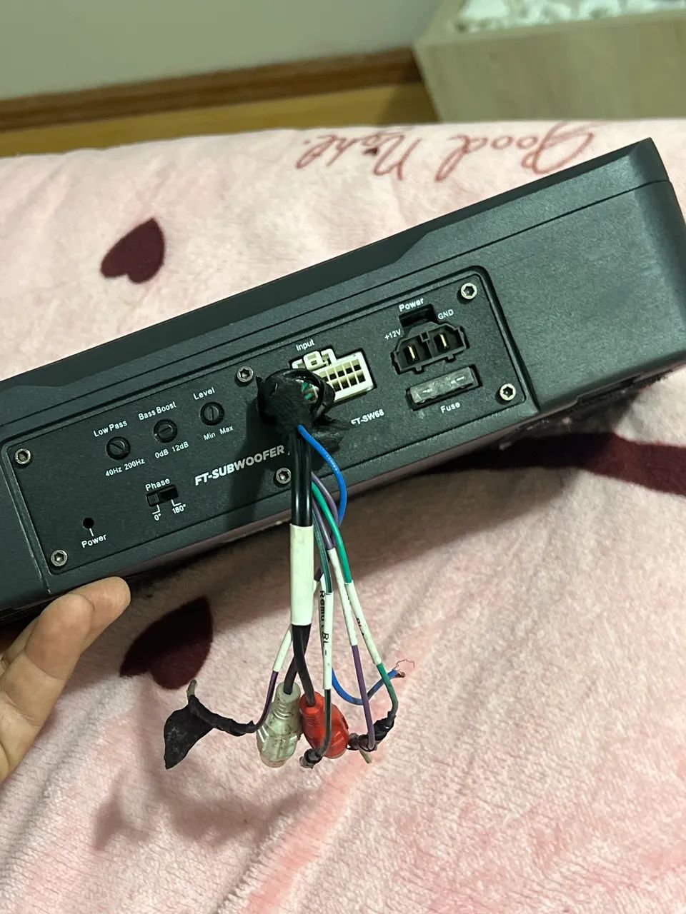 Caixa amplificada Faaftech FT-SUBWOOFER modelo FT-SW68