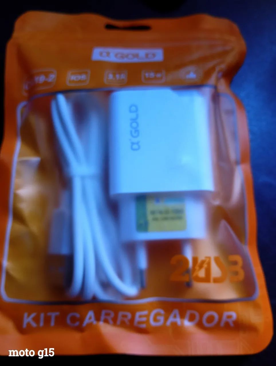 Kit Carregador iPhone completo  - Foto 2