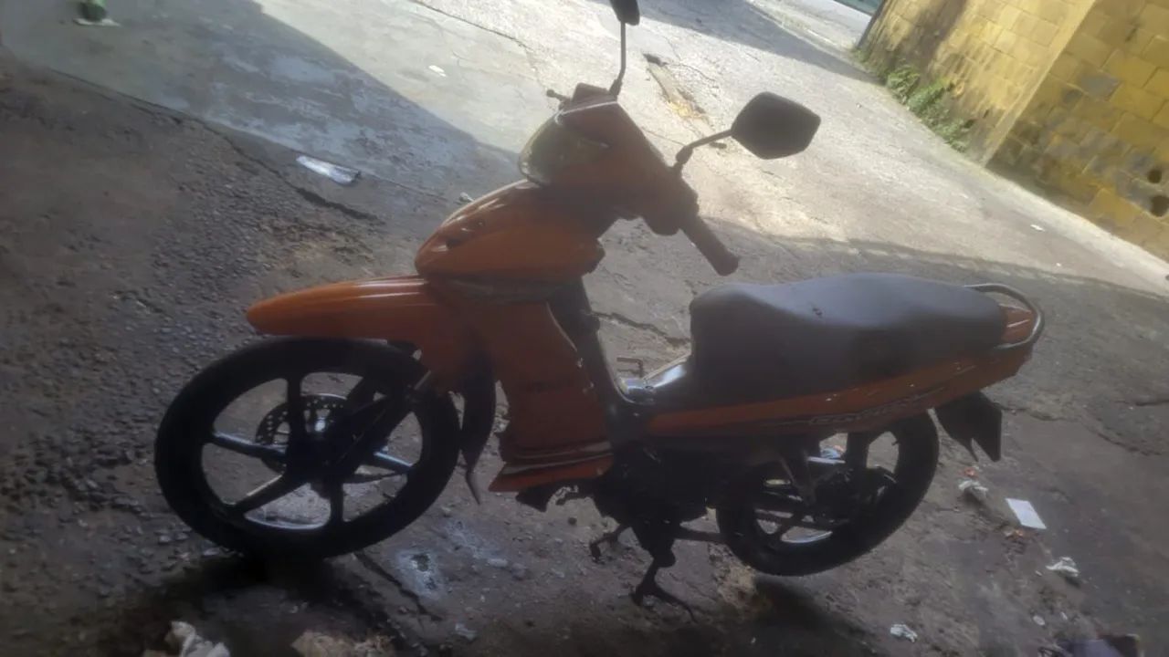 Crypton 115 ED partida pedal e elétrica  - Foto 2