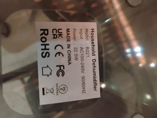 Desumidificador de ar B221 com tanque de 1,7 litros Bivolt - Foto 4