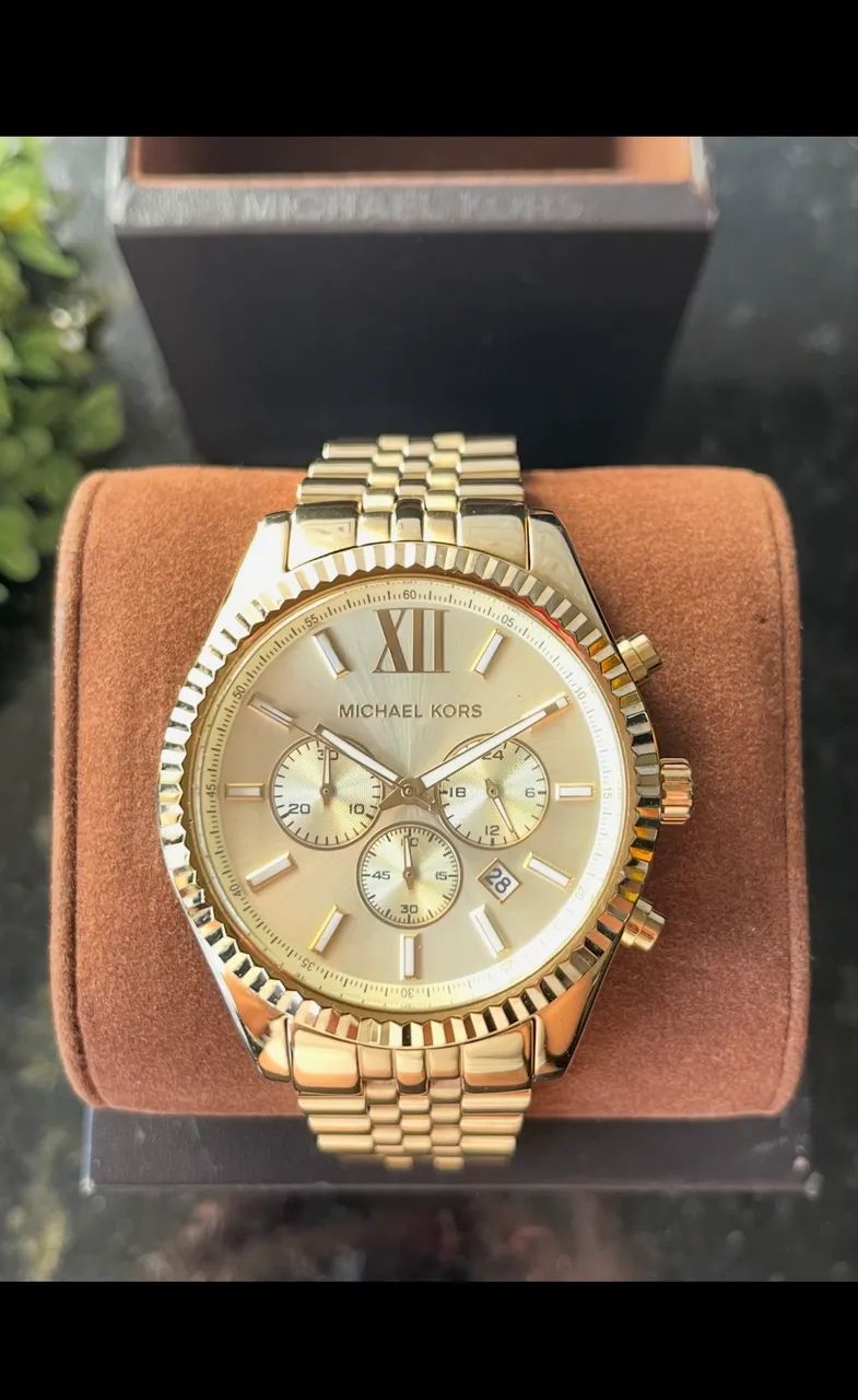 Relógio Michael kors Dourado 