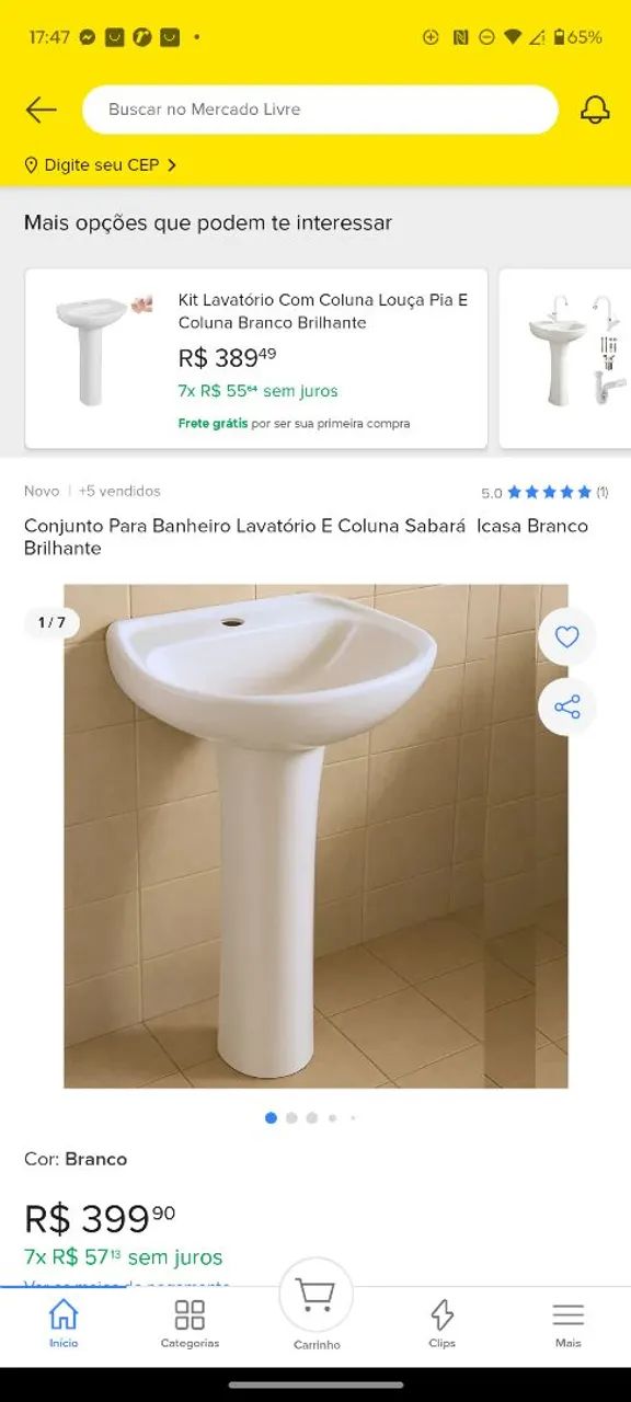 Pia coluna louca deca
