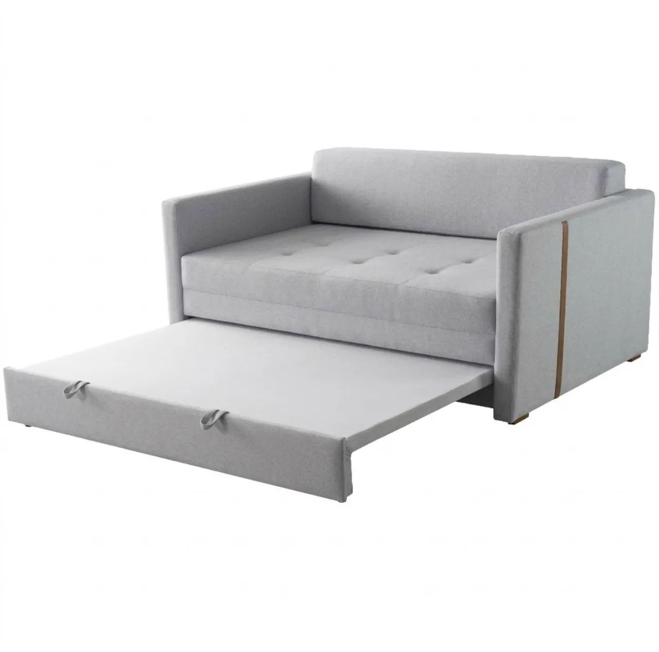 Sofá Cama Monaco - Linho Cinza - Foto 4