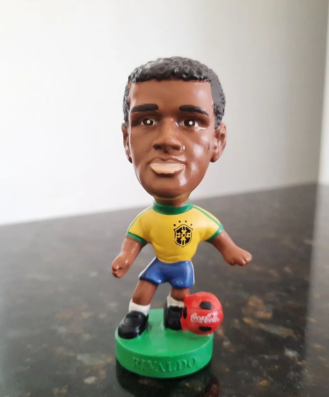 1 unidade Mini Craque Rivaldo 