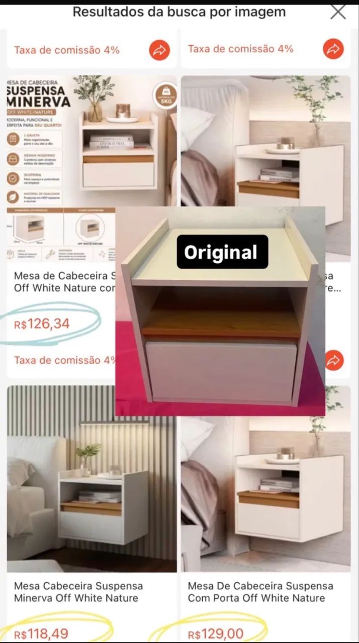 Mesinha de cabeceira