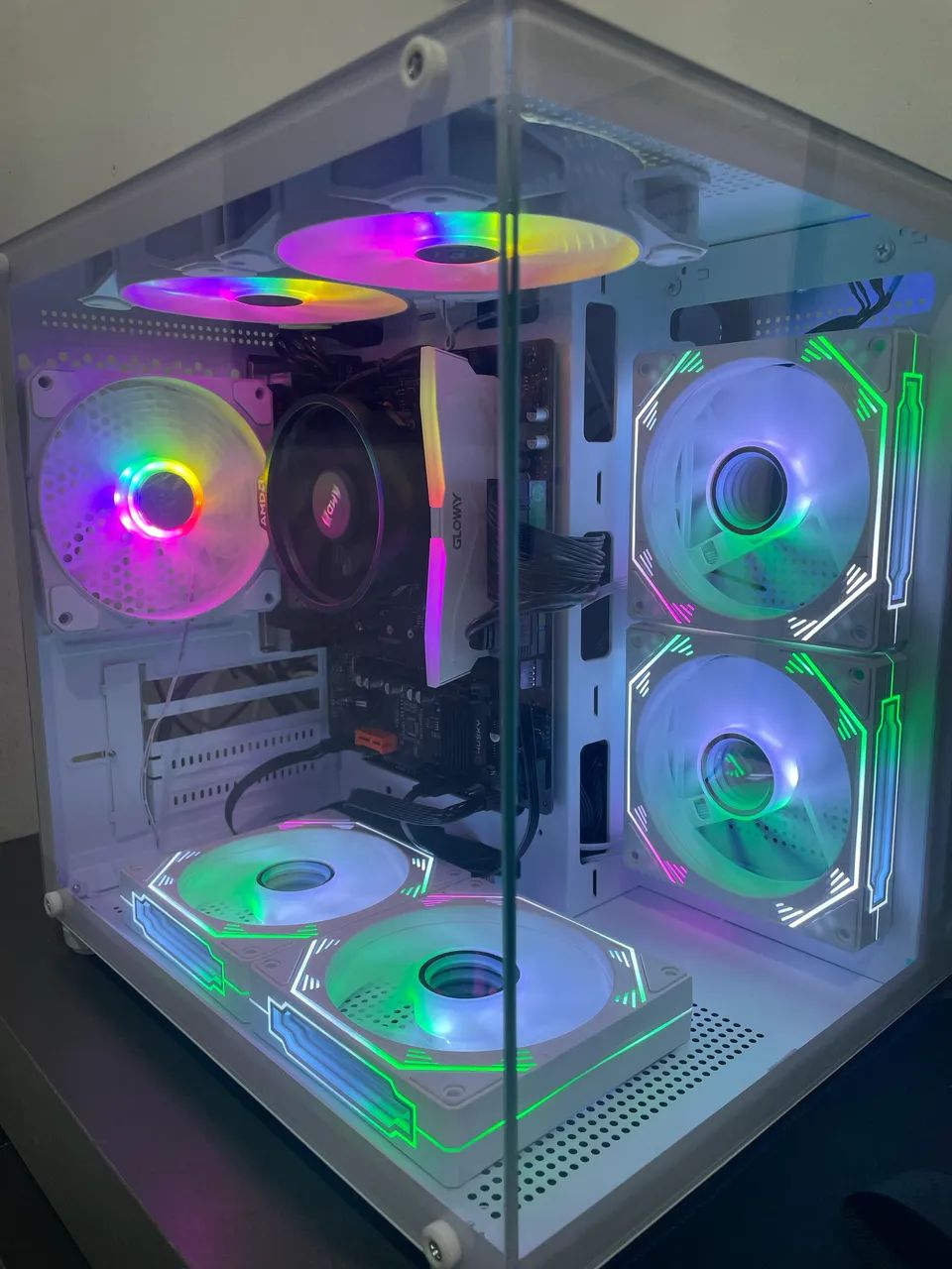 Pc gamer Ryzen 5 3400g 16gb memória  - Foto 2