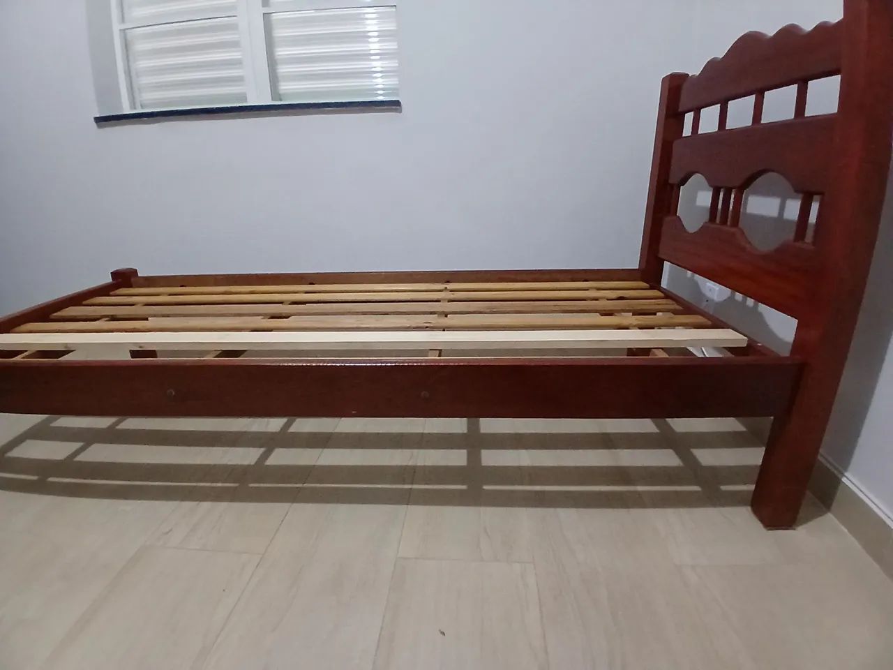 Cama solteiro madeira maciça - Foto 3